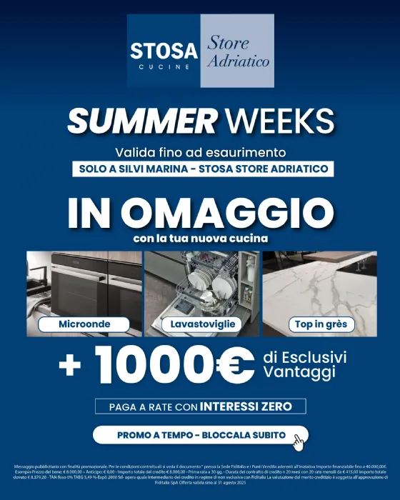 Speciale Promo Cucine Summer Weeks